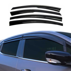 Toyota Corolla Wind Deflector - Omac - Acrylic 4 Pcs - Black - 2019-2025